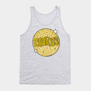 Taurus Disco Ball Tank Top